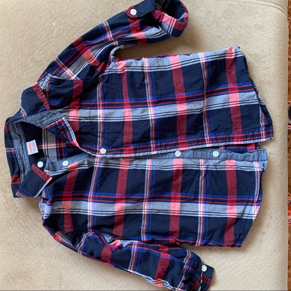 4 Gymboree boys dress shirts size small 5/6 - Picture 4 of 6